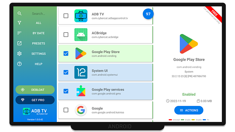 удобный графический интерфейс